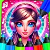 Musical Harmony Coloring Page